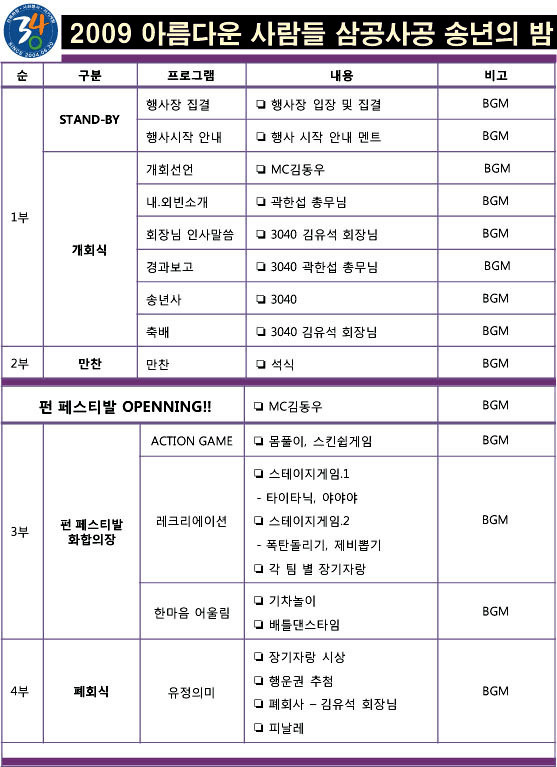 삼공사공 이미지