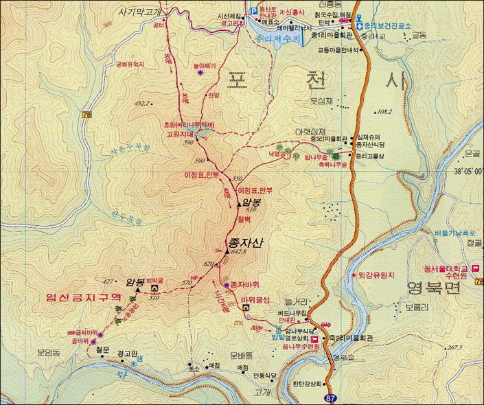종자산 정상 이미지