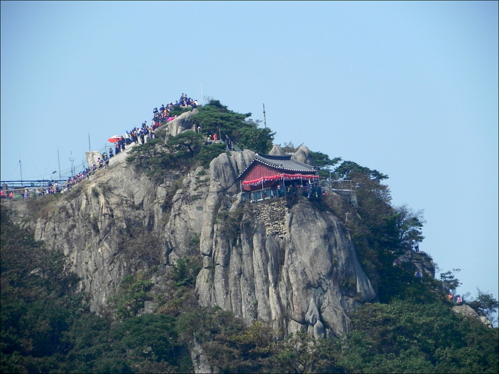 정상 풍경 이미지
