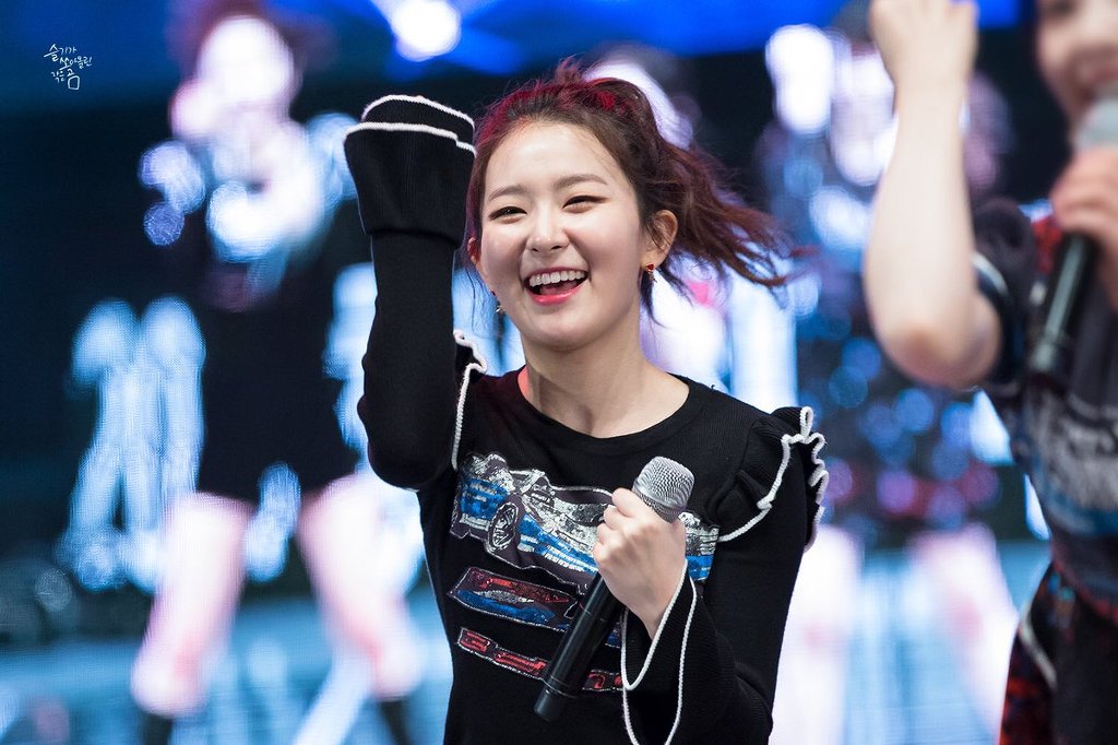[레드벨벳] 바람에 바둥거리는 슬기.gif | 인스티즈