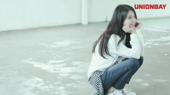 아이유 유니온베이 & 쎄씨 .gif | 인스티즈