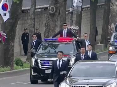 젼래 멋있었던 대통령을 지키는 경호원들 | 인스티즈