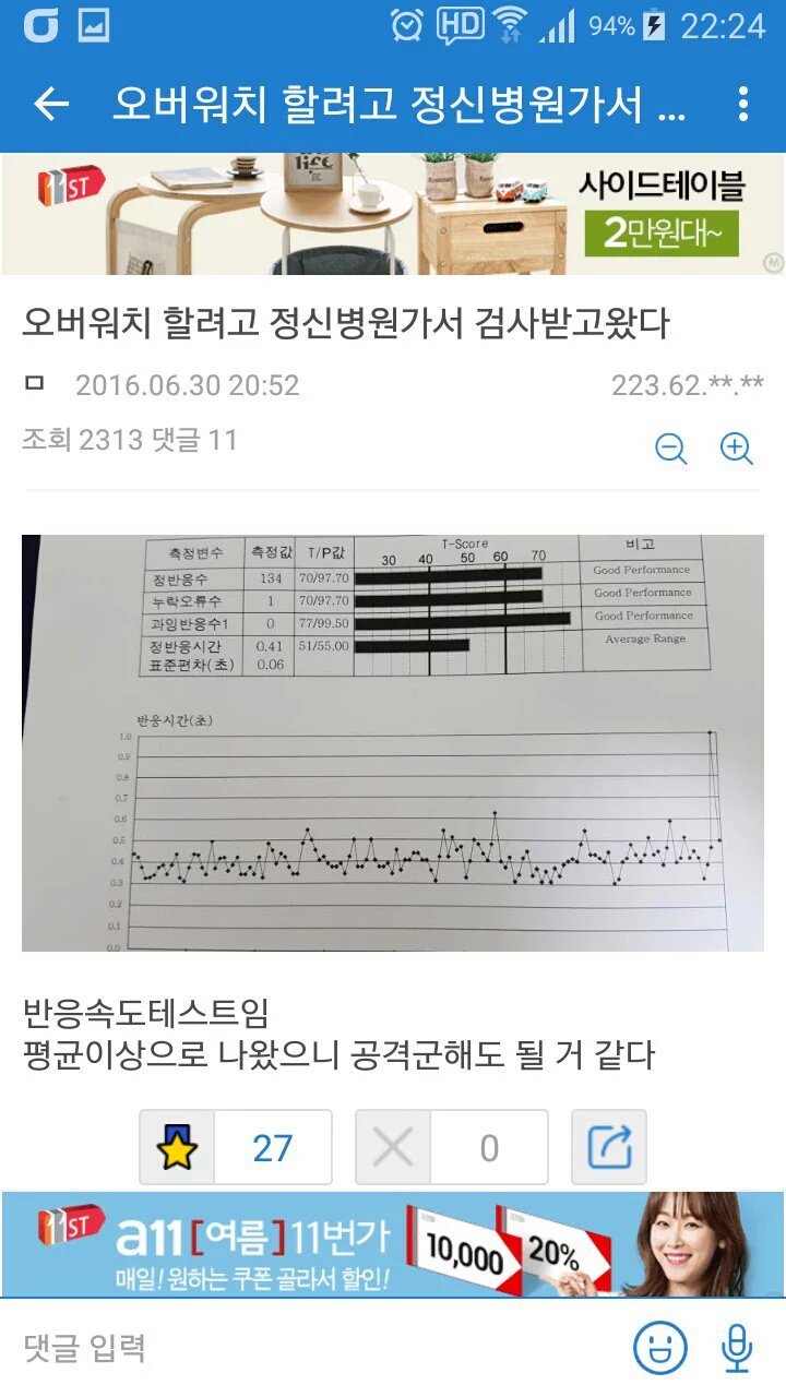 오버워치땜에 정신병원 간 사람 | 인스티즈