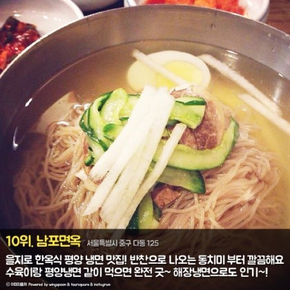 서울냉면 이미지