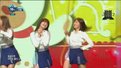 [데이터주의] 라붐에서 탱탱볼을 맡고 있는 율희.jpgif | 인스티즈