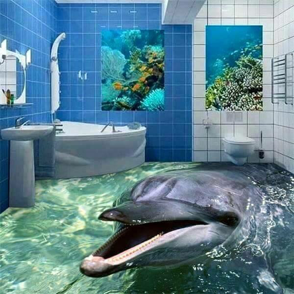 해외에서 유행이라는 3d 입체타일.jpg | 인스티즈