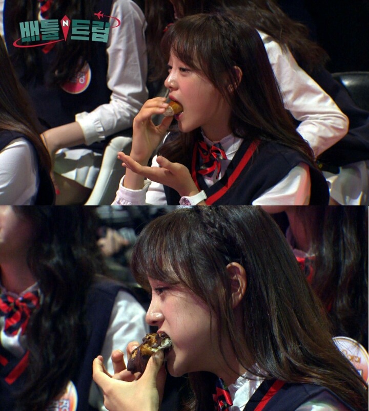 언제나 배고파 보이는 아이오아이 강미나 | 인스티즈