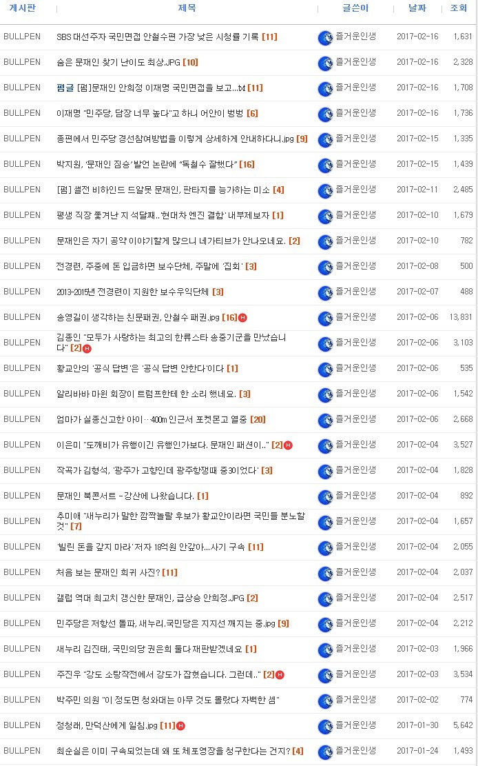 엠팍 어느 문재인 지지자 네임드 유저 | 인스티즈
