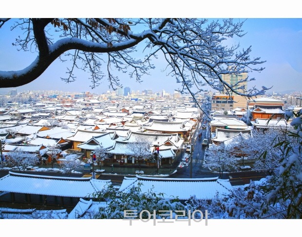 매서운 한파와 폭설이 내린 전주한옥마을 풍경 (안구정화) | 인스티즈