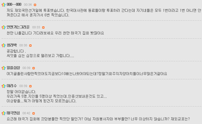 님들....투표한거 맞아요....? 투표했냐구요.....! | 인스티즈
