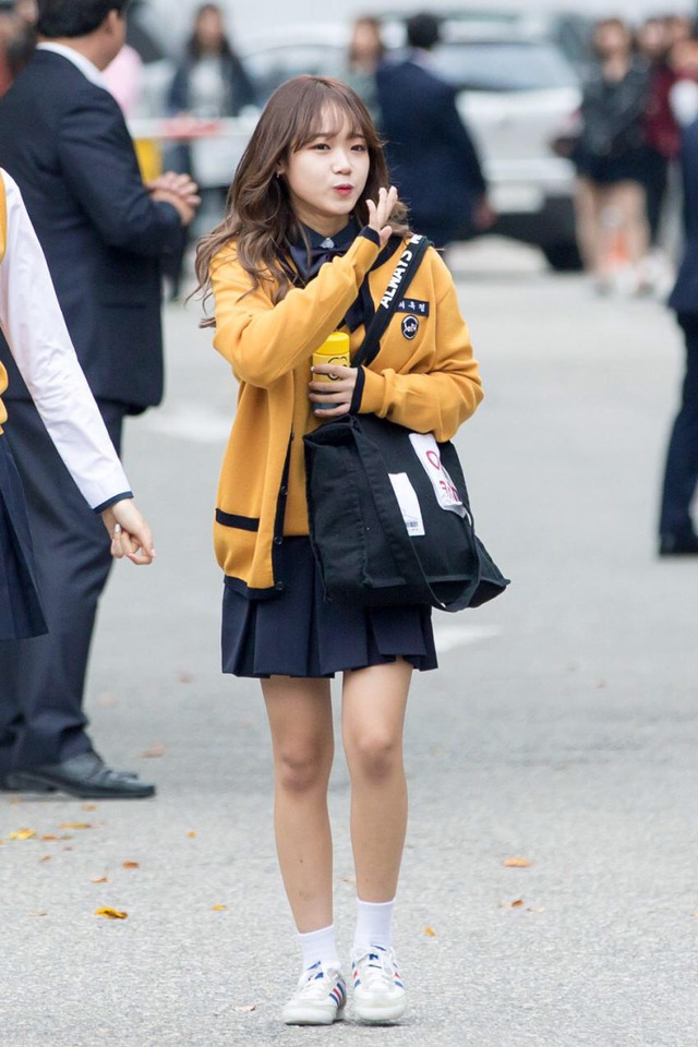 아이오아이 최유정 교복입은 모습 모음 | 인스티즈