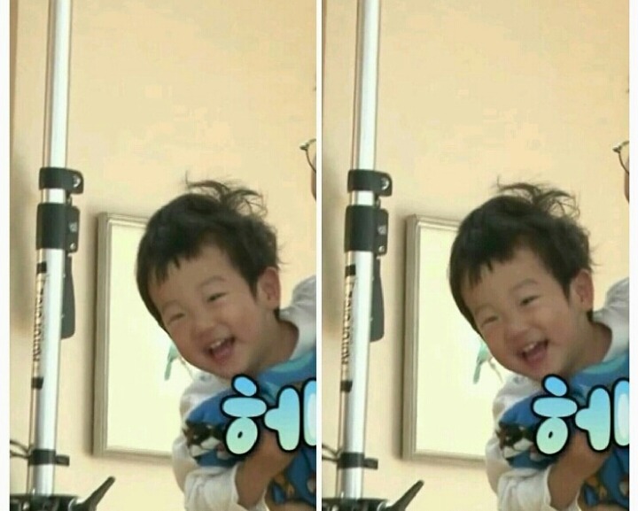  웃을 때 더 예쁘고 사랑스러운 서준이 | 인스티즈