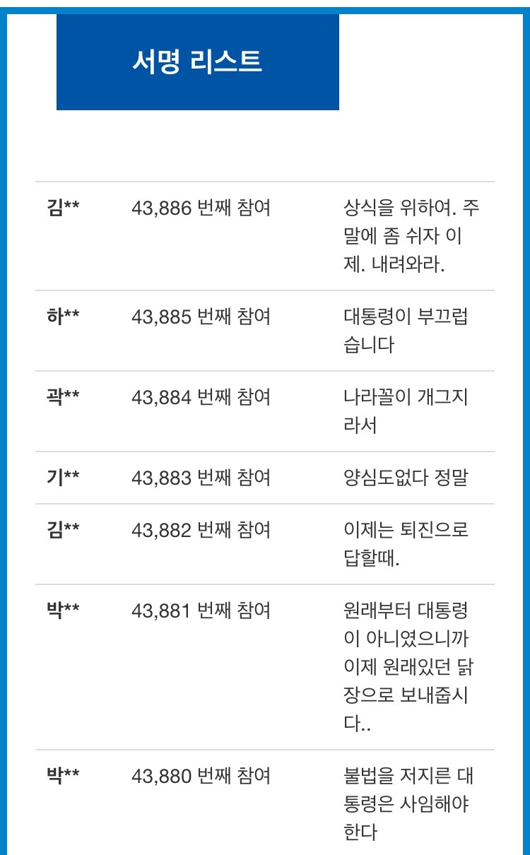 더불어민주당 박근혜 즉각퇴진 온라인 성명 사이트.jpg | 인스티즈