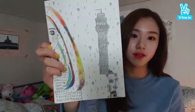 채영이 아기자기한 그림 실력.jpg | 인스티즈