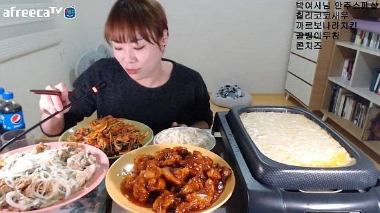 먹방 BJ 먹는양 톱쓰리 | 인스티즈