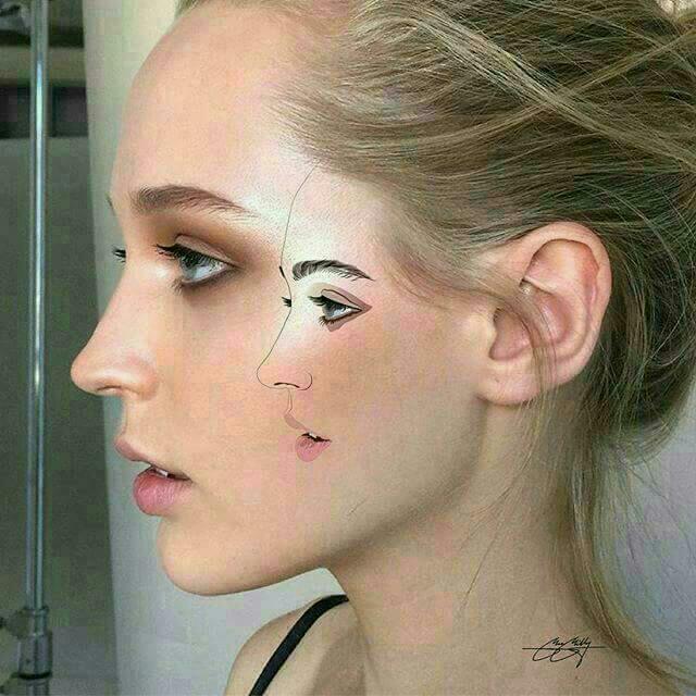 절묘한 화장 | 인스티즈