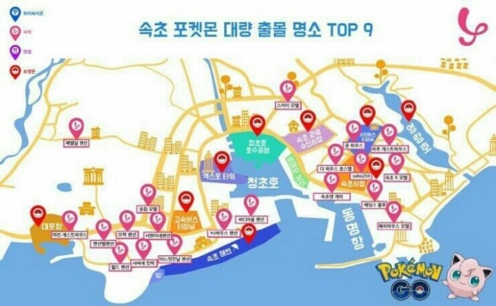 마치 포켓몬go 지도 같은 가임기 여성 지도 | 인스티즈