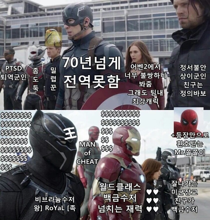 머리로는 아연맨을 지지하지만 가슴으로는 캡아를 응원하는 이유 (시빌워) | 인스티즈