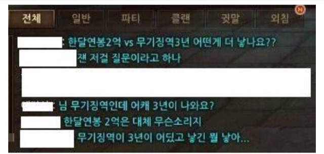 한달 연봉 2억 vs 무기징역 3년 | 인스티즈