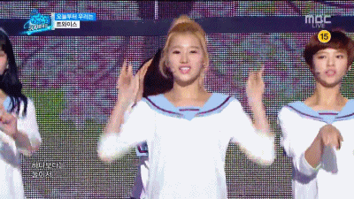 160416 음악중심 트와이스-오늘부터 우리는.gif | 인스티즈
