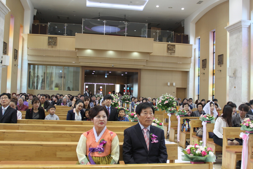 2014년10월18일 태승 結婚 祝賀 5 - ♠♠ 종합앨범 - 만수1동성당 만수1동성당