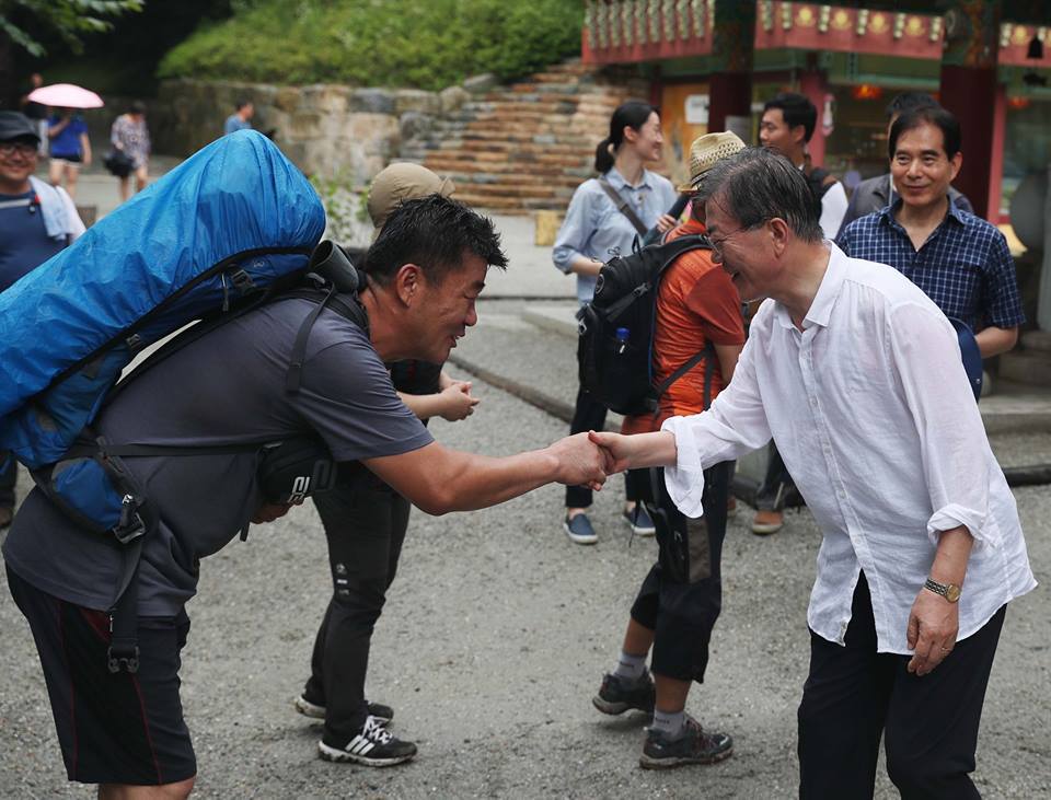 청와대 페북에 올라온 기사마크 없는 사진! | 인스티즈