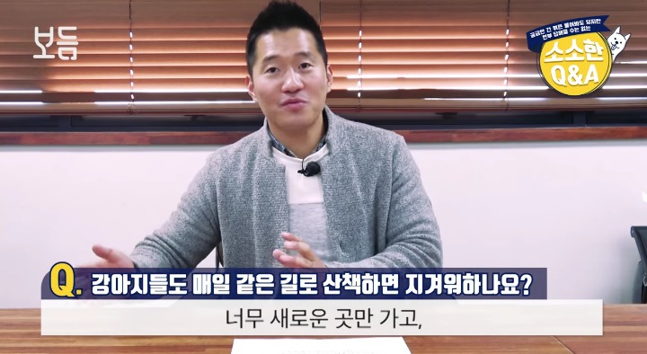 [강형욱의소소한Q&amp;A] 강아지도 매일 같은 길로 산책하면 지겨워 하나요? | 인스티즈