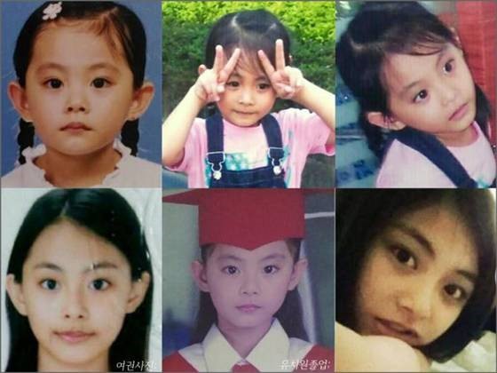 트와이스 멤버들의 어린시절 모습 | 인스티즈