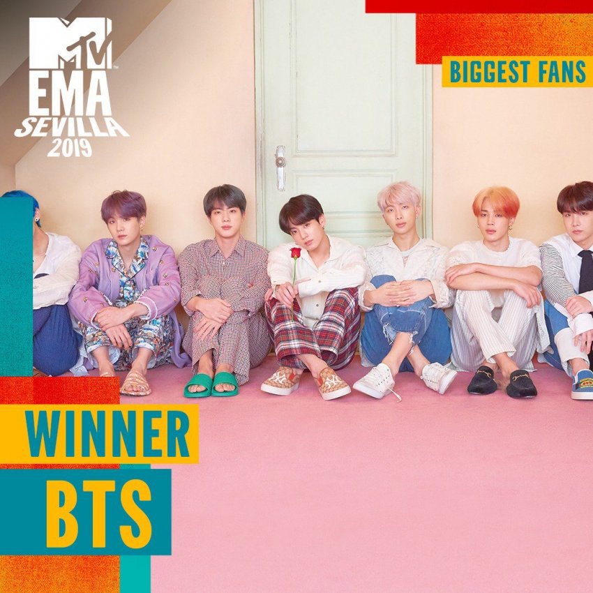 2019 MTV 유럽 뮤직어워즈 방탄소년단 3관왕 | 인스티즈