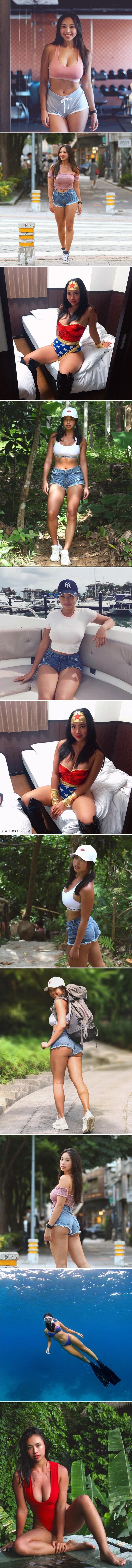 건강미 넘치는 대만 모델 | 인스티즈