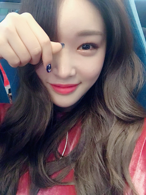 청하 팬카페 셀카들.jpg | 인스티즈