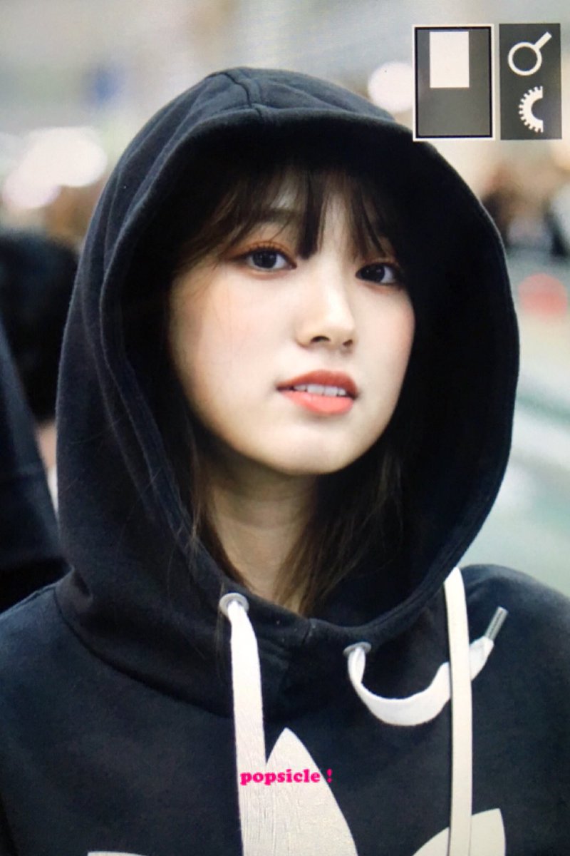 [아이즈원] 헤어(염색)부터 메이크업까지 한국 아이돌화 된"야부키 나코"의 출국 프리뷰 | 인스티즈