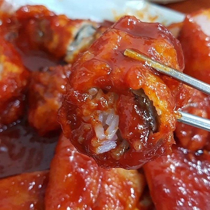 떡볶이국물에 김말이 | 인스티즈