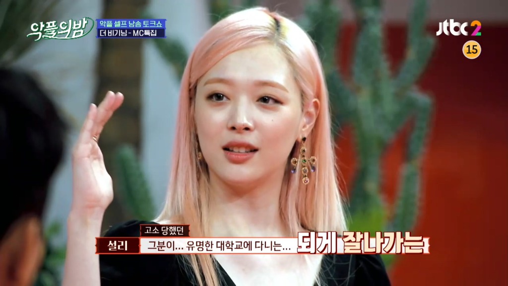 악플러를 고소했더니 동갑내기 명문대생이었다는 설리.jpg | 인스티즈
