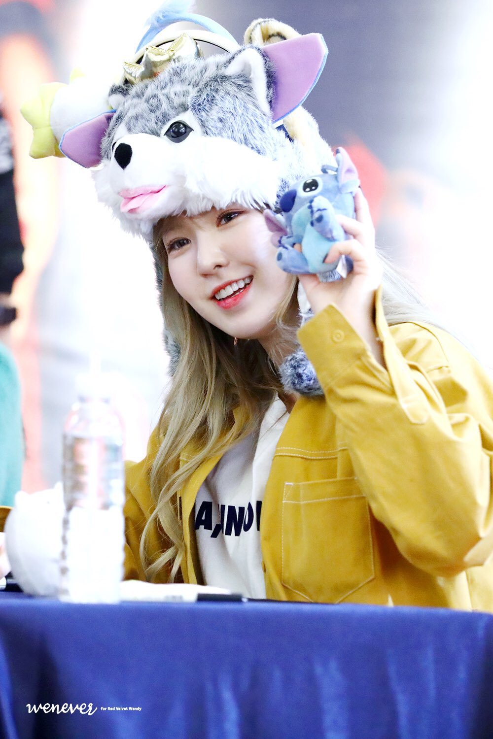 레드벨벳 웬디 머리 위에 팬들 사랑이 쌓여가는 과정 | 인스티즈