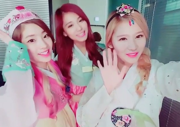 추석특집 한복입은 트와이스 다현 | 인스티즈