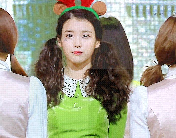 루돌프 아이유.gif | 인스티즈