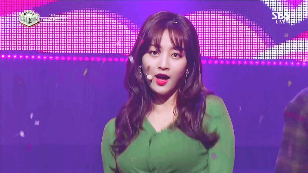 인기가요) 매번 레전드갱신하는 지효.gif | 인스티즈