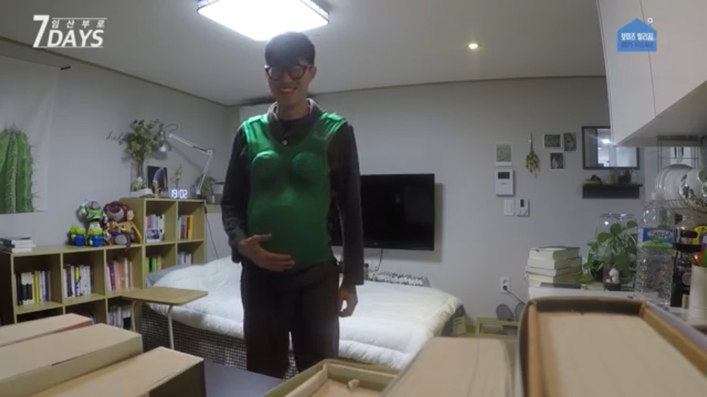 [보이즈빌리지] 남자가 임신을?! 6kg 임산부복 입고 산다면 | 인스티즈